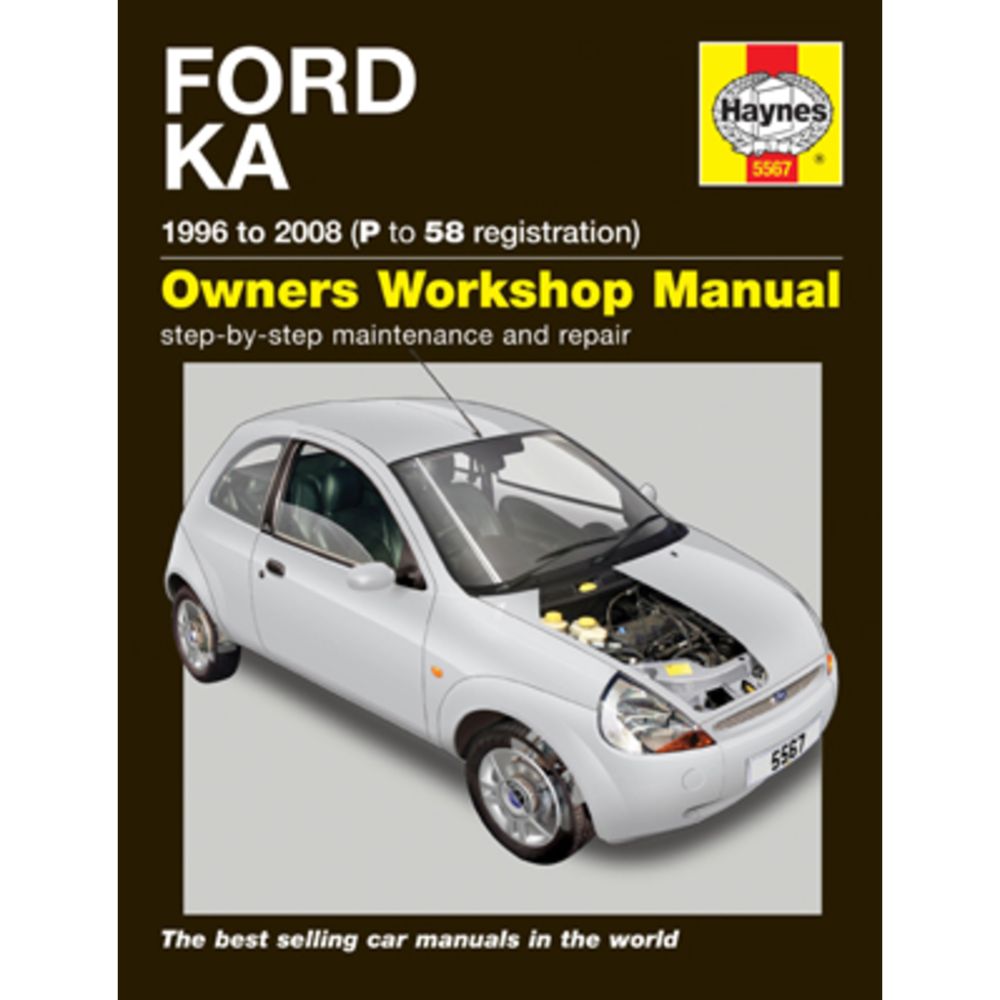 Korjausopas Ford Ka 96-08 englanninkielinen