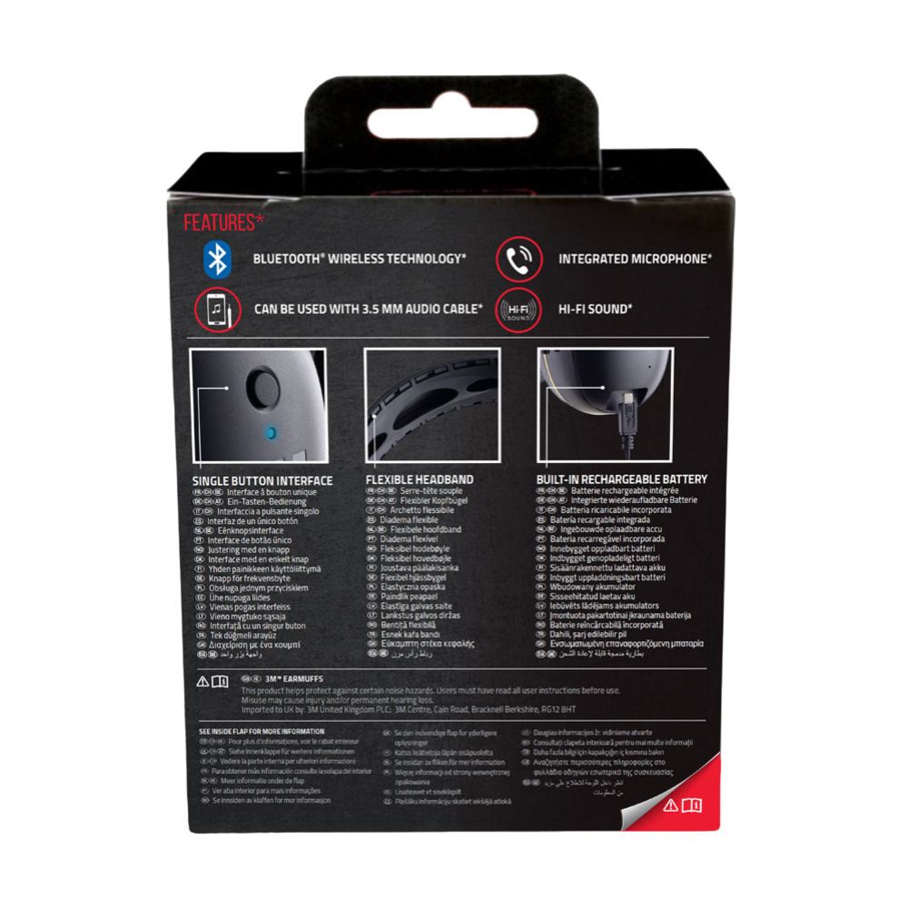 3M WorkTunes Connect langaton kuulonsuojain BlueTooth-tekniikalla