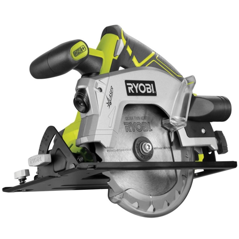 Ryobi ONE+ cirkelsåg 150 mm RWSL1801M utan batteri