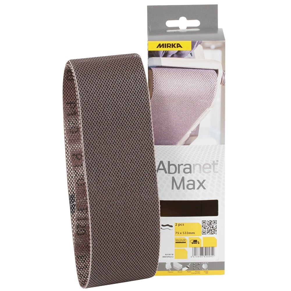 Mirka Abranet lihvvõrgu lint 75 x 533 mm K180 2 tk