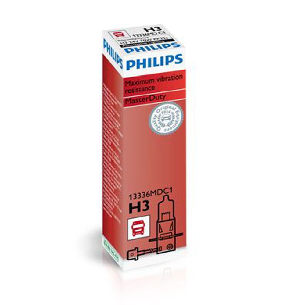 Philips MasterDuty H3-polttimo 24V 70W