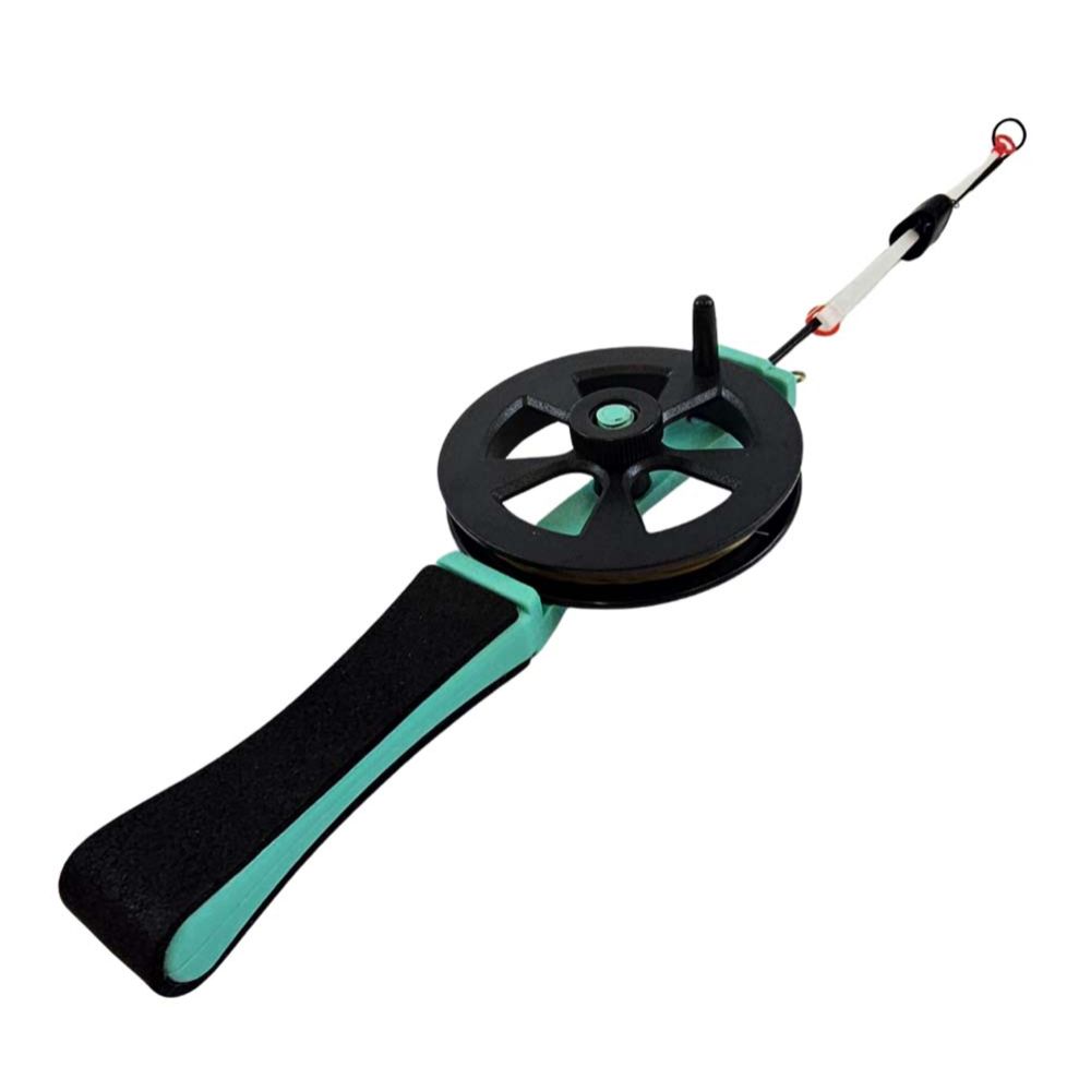 Jasu Litteä S pilkkisetti 50 morrikärjellä +siima ja viehelukko