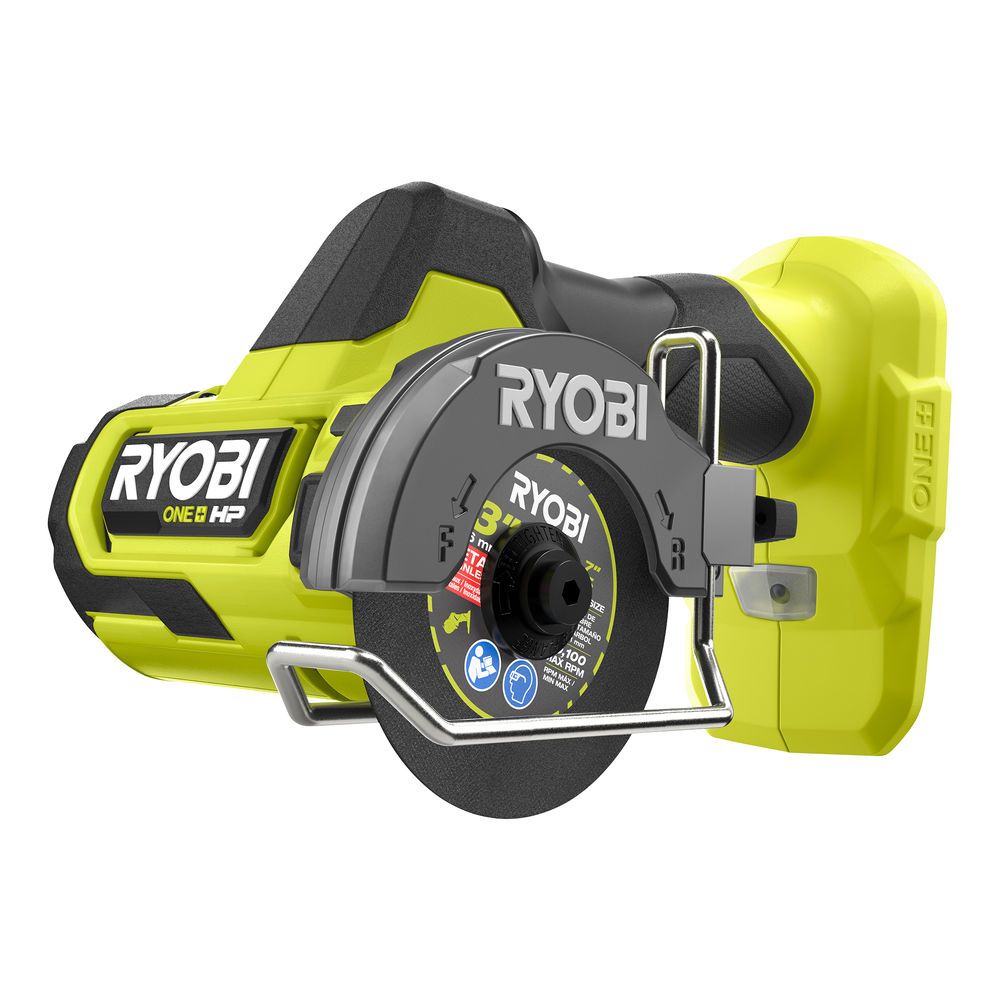 Ryobi ONE+ HP kapmaskin/vinkelslip 76 mm RCT18C-0 utan batteri