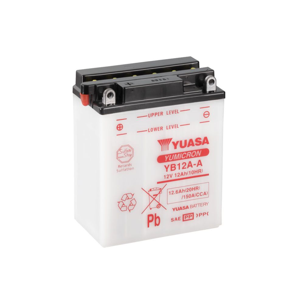 Yuasa MP-akku 12V 12,6Ah "YB12A-A"