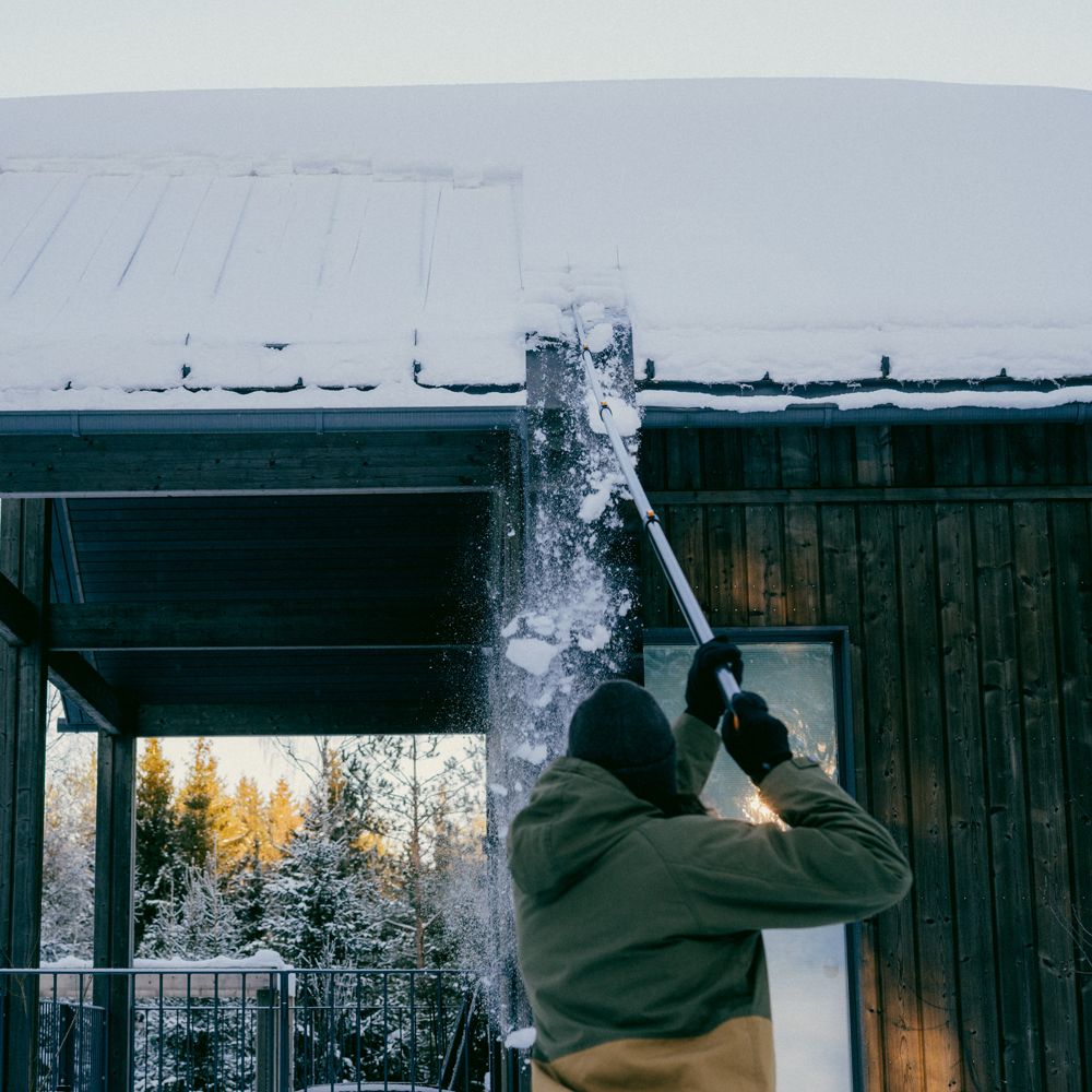 Fiskars OneClick lumenpudotin liukualustalla