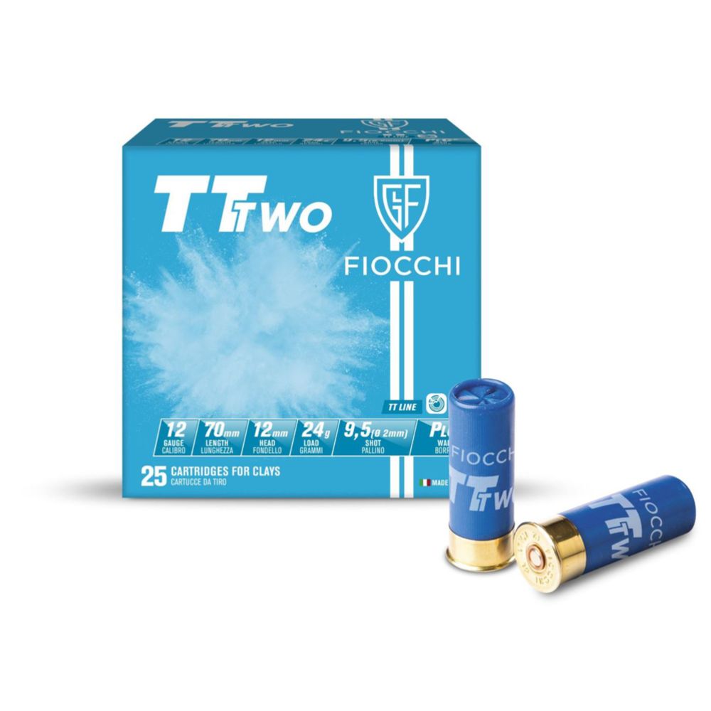 Fiocchi TT Two 12/70 24g #9,5, 25 st.
