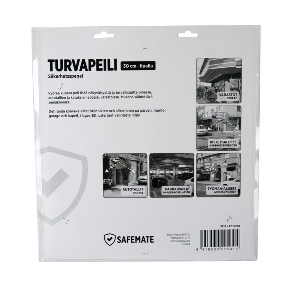 Safemate turvapeili lipalla 300 mm