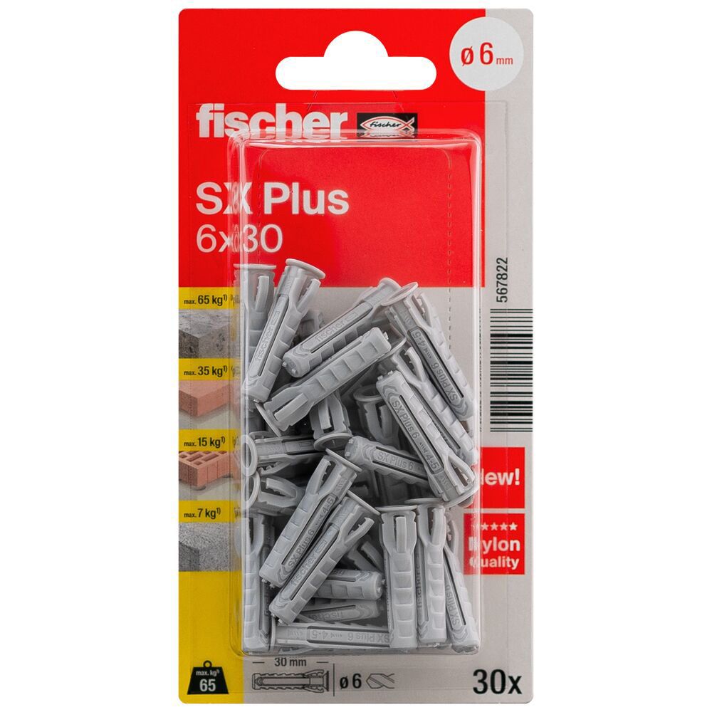 Fischer SX Plus nailontulppa