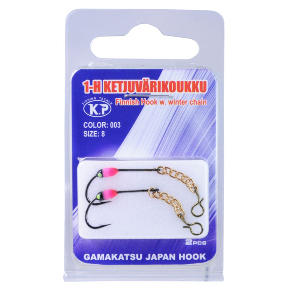 K.P väriketjukoukku koko: 08 Väri: 004 2 kpl