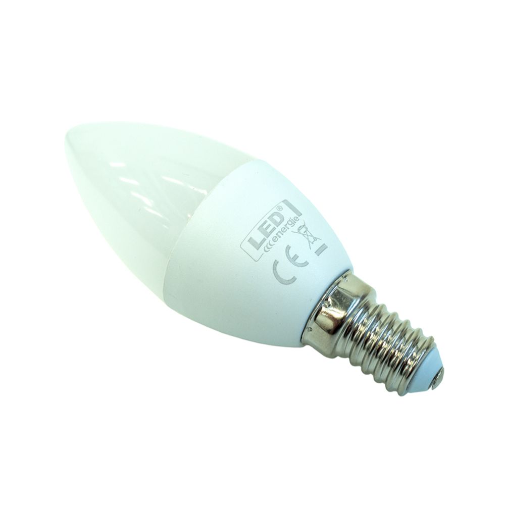 Led Energie LED-lühterlamp, E14, 5 W, 3000 K, 400 lm, 4 tk