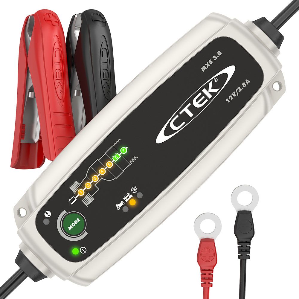 CTEK MXS 3.8 underhållsladdare 12 V / 3,8 A