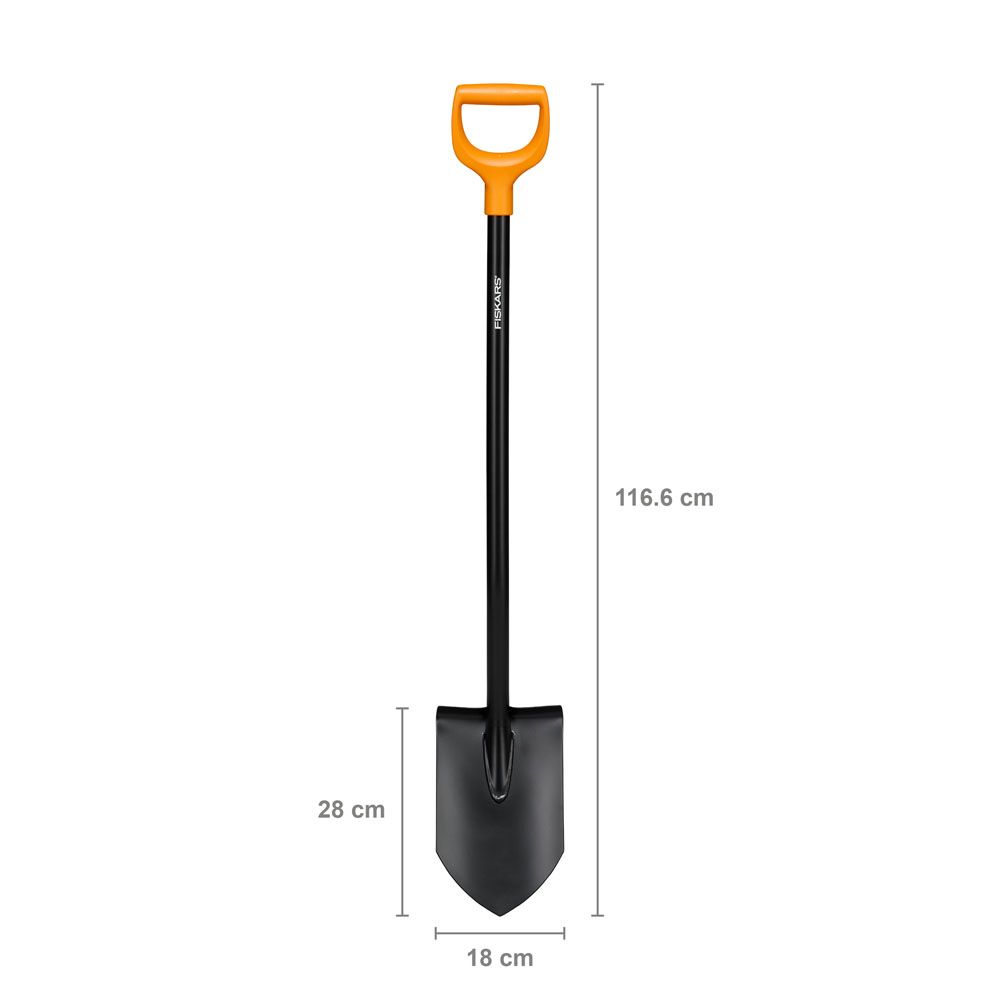 Fiskars Solid terava otsaga labidas