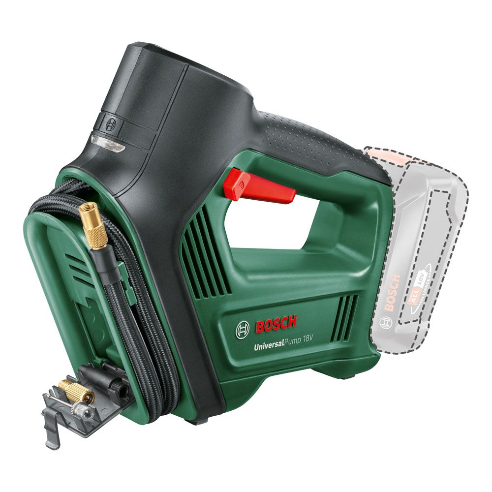 Bosch UniversalPump batteridriven luftpåfyllare 18 V utan batteri