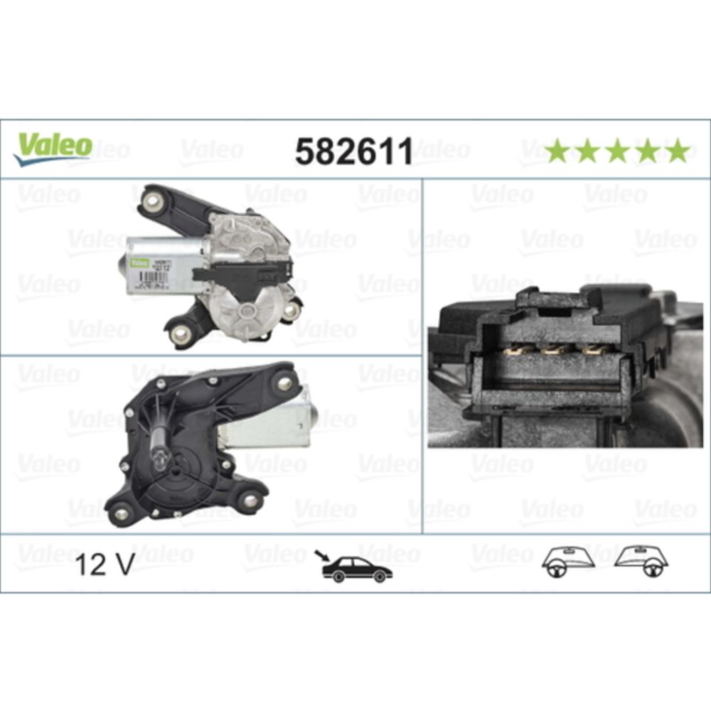 Pyyhkijän moottori 13-1158