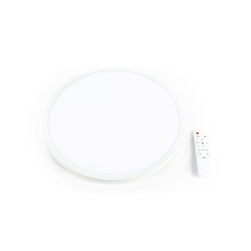 Led Energie kaugjuhitav paneelvalgusti, pinnapealne, IP40, 24 W, 2400 lm, CCT ø 400 mm