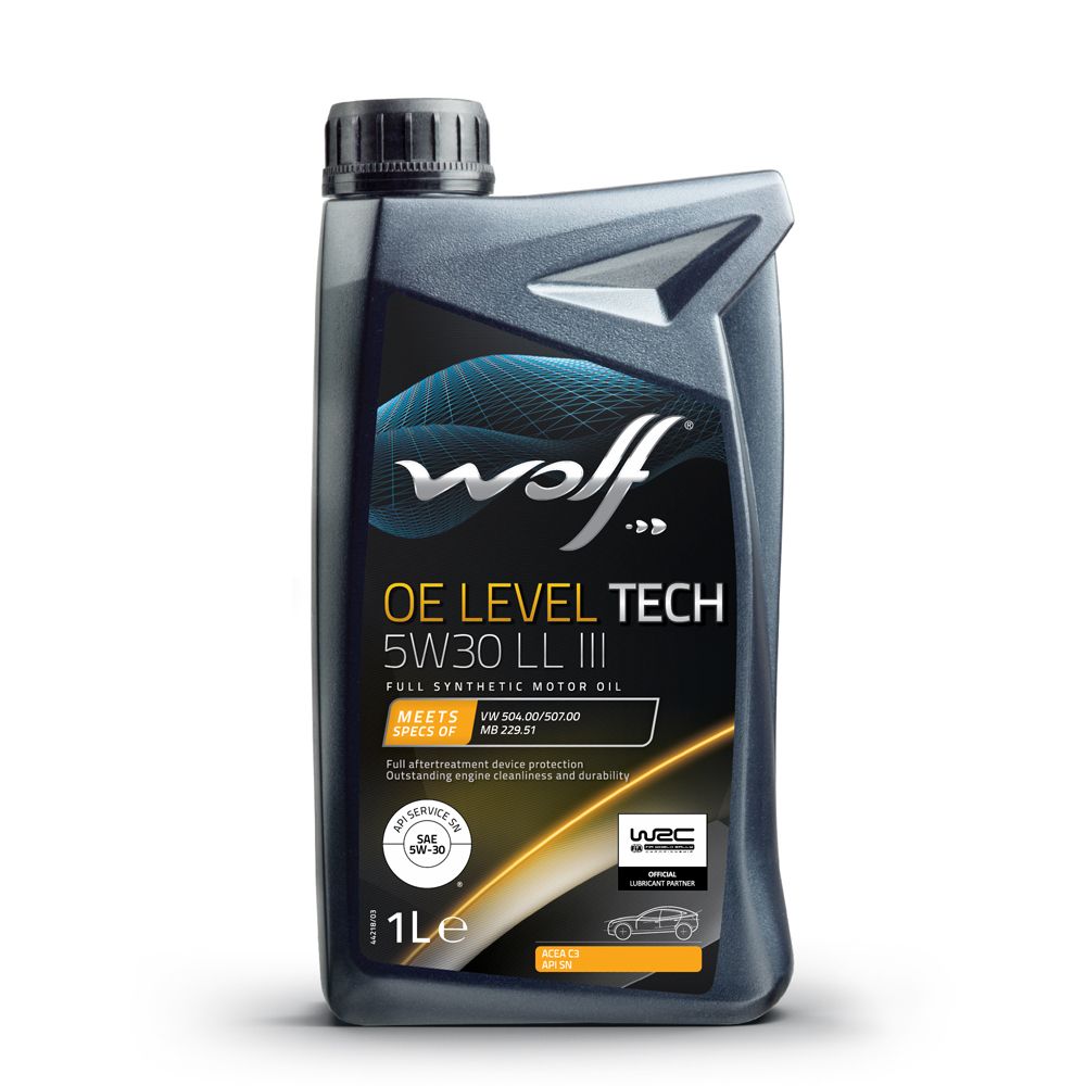 Wolf OE Level Tech 5W-30 LL III mootoriõli, 1 l