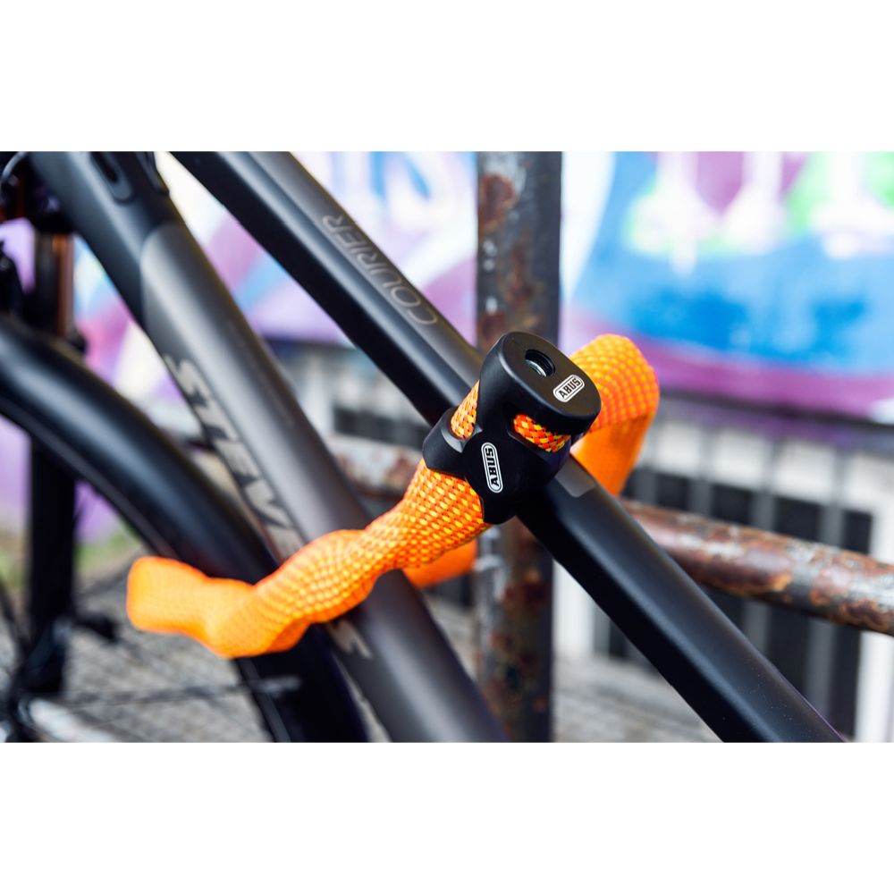 Abus IvyTex 7210/85 kedjelås sparkling orange