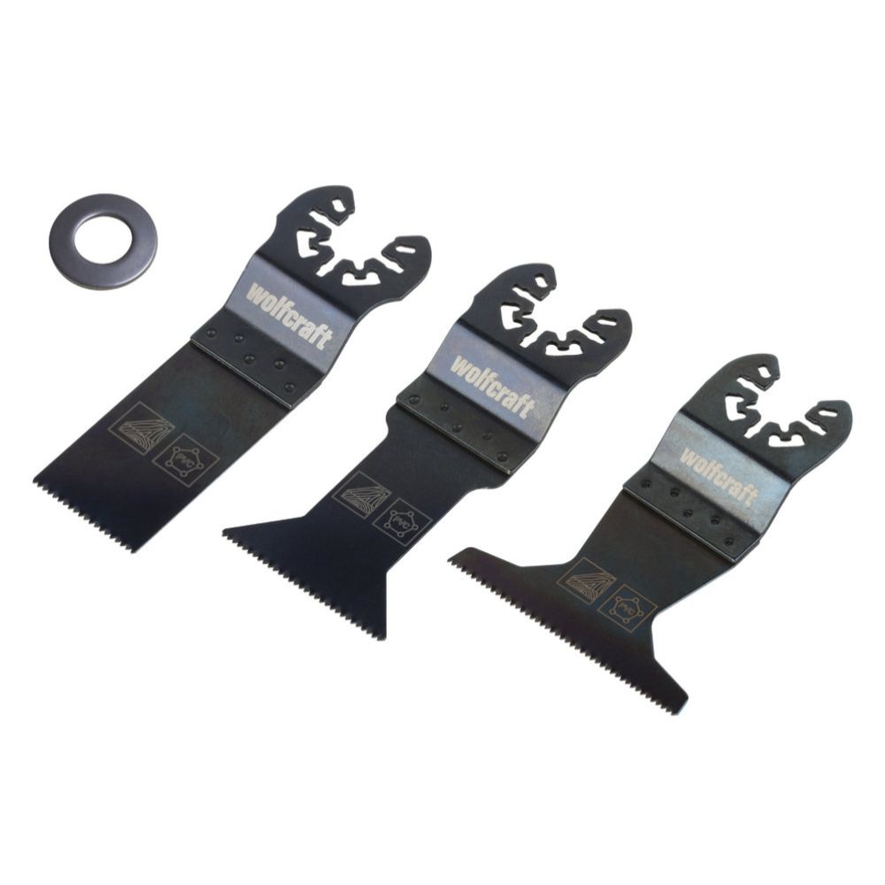 Wolfcraft® multitööriista puiduterade komplekt tavakinnitusega