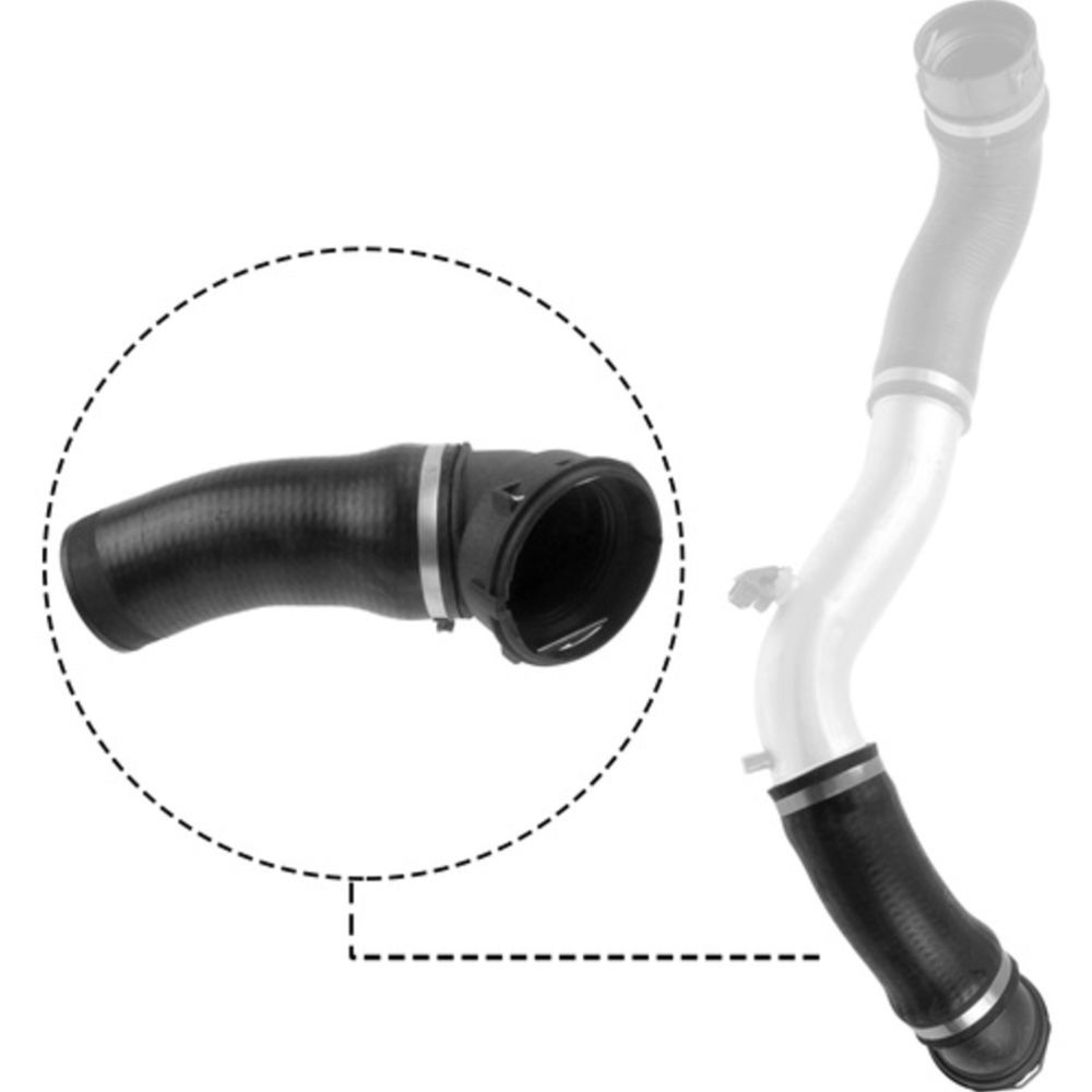 Insugsluftrör, turbo 30-02357