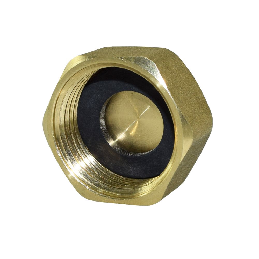 Ändplugg mässing 3/4’’