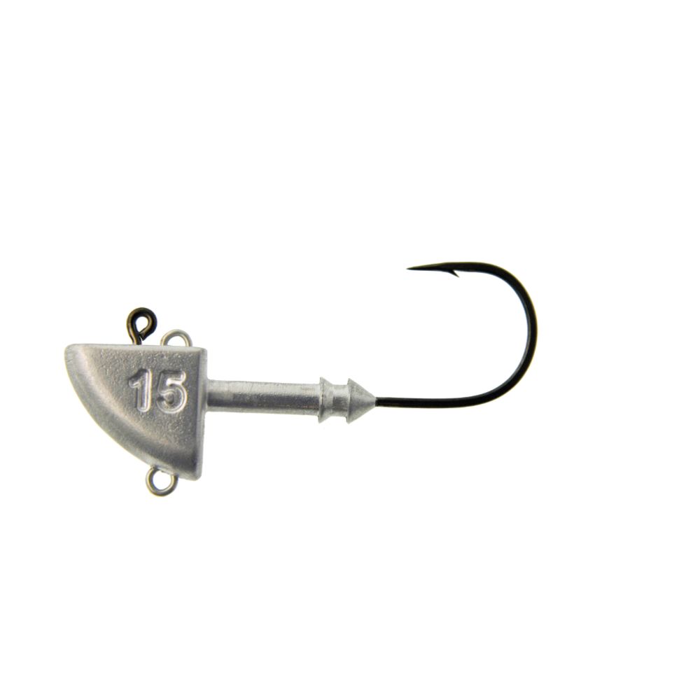 K.P Mustad Fish Head Vertical jigipea 2 tk