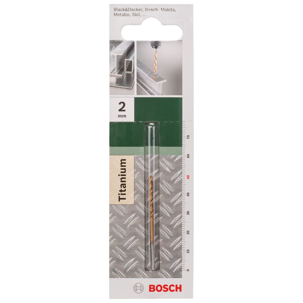 Bosch metalliporanterä HSS-TiN DIN 338