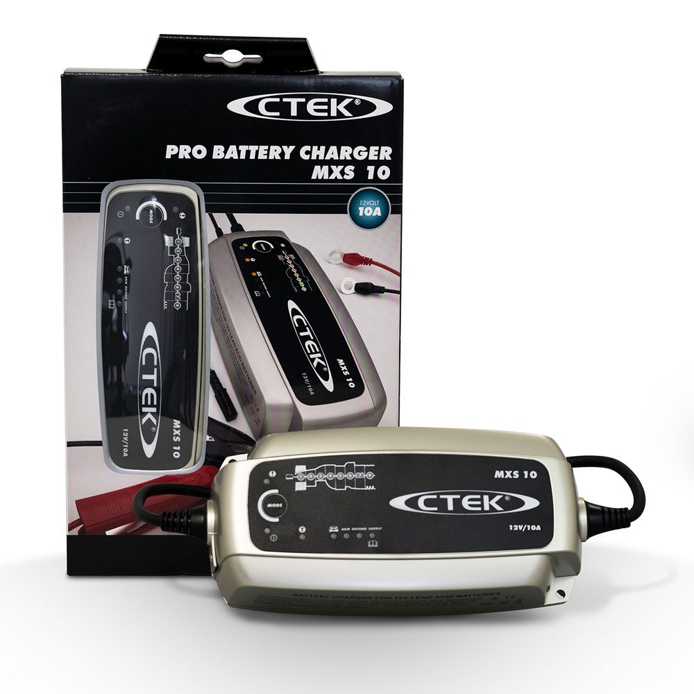 CTEK MXS10 underhållsladdare 12 V/10 A