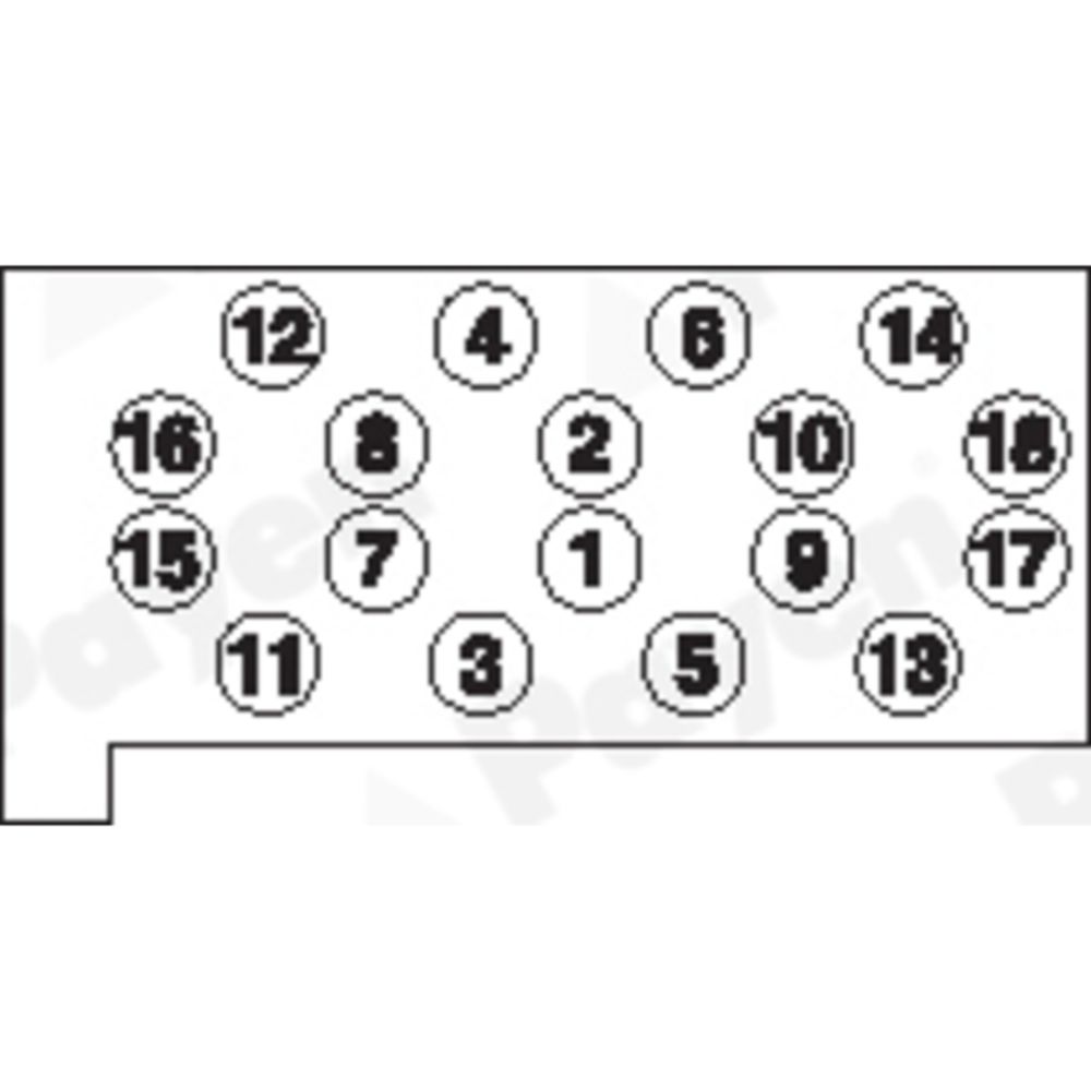 Sylinterikannen pulttisarja 25-1442