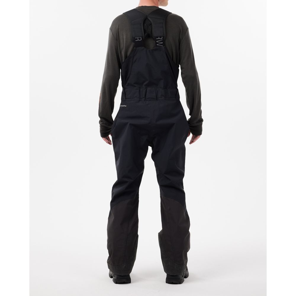 Tobe Vivid Bib skoterbyxor Jet Black