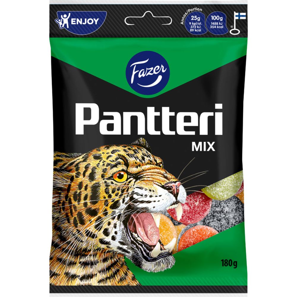 Fazer Pantteri Mix 180 g