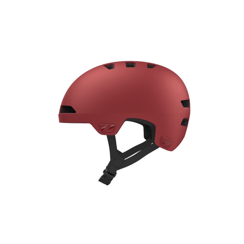 Lazer Maze JR KinetiCore Matte Ruby Red barncykelhjälm 50-56 cm