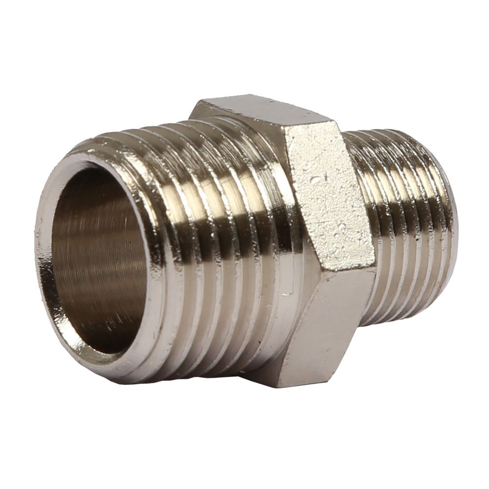MTX Tools nippel, yttergänga 3/8" 1/2" 2 st.