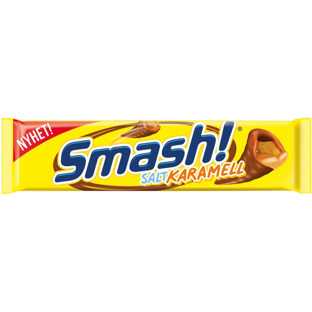 Smash! Salty Caramel suklaapatukka 40g