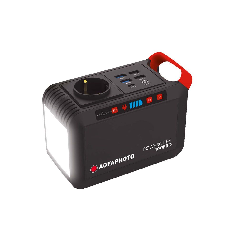 AgfaPhoto Powercube 100 PRO laddningsstation