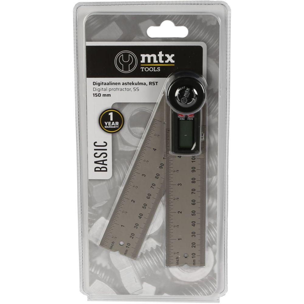 MTX Tools Basic digitaalinen astekulma 150 mm RST