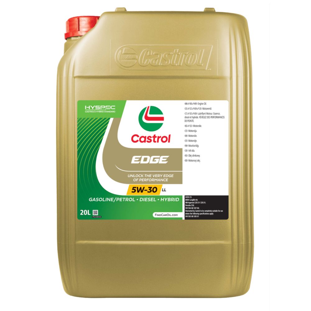 Castrol Edge 5W-30 LL VAG 504 00/507 00 20 l moottoriöljy