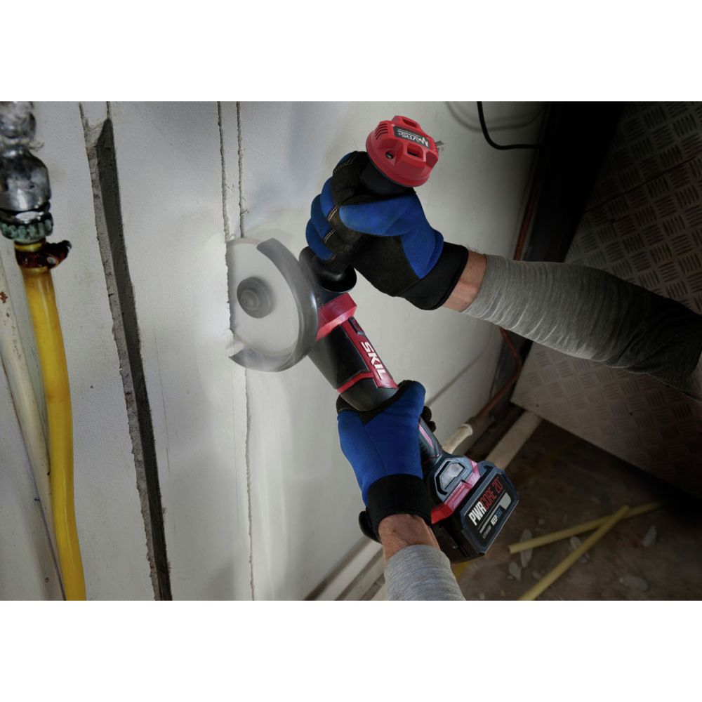 SKIL 3930 CB XP hiiliharjaton akkukulmahiomakone 125 mm runko