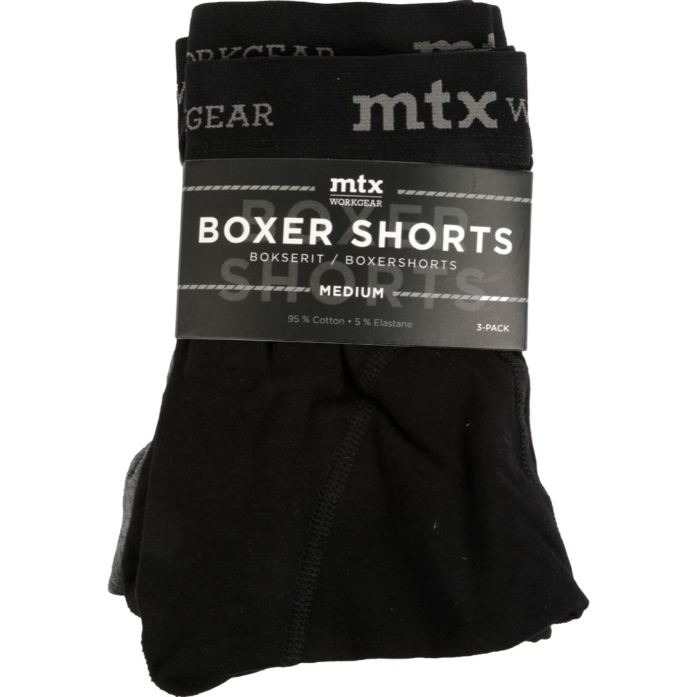 MTX Workgear boxershorts 3 st. 3XL
