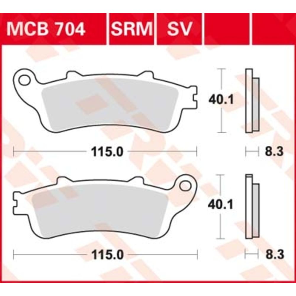 Piduriklotside komplekt 98-22085