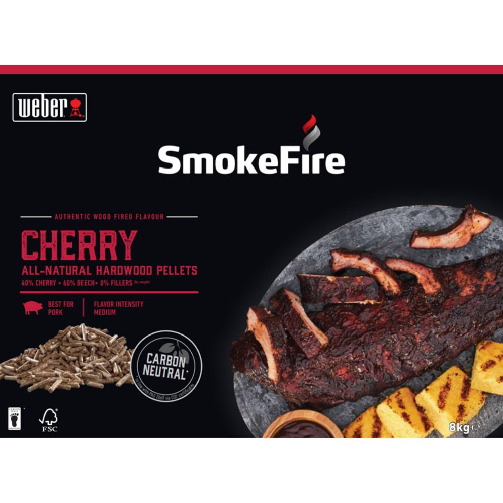 Weber puupellet FSC Cherry (kirss)