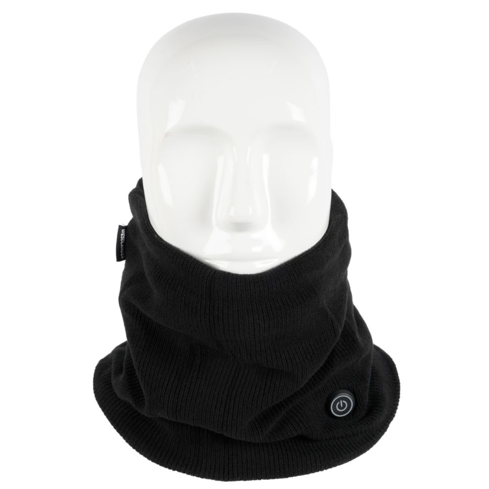 Woodlander akutoitel soojendusega kaelussall USB-C must