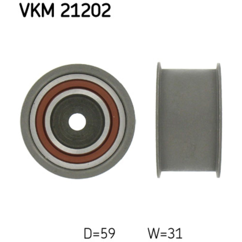 Hammashihnan ohjainrulla 25-6075