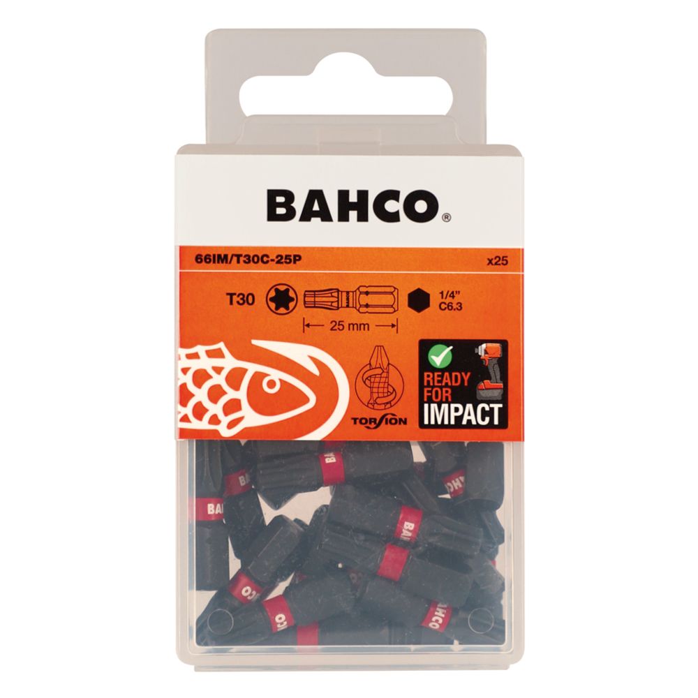 Bahco Impact T30 ruuvauskärki 25kpl