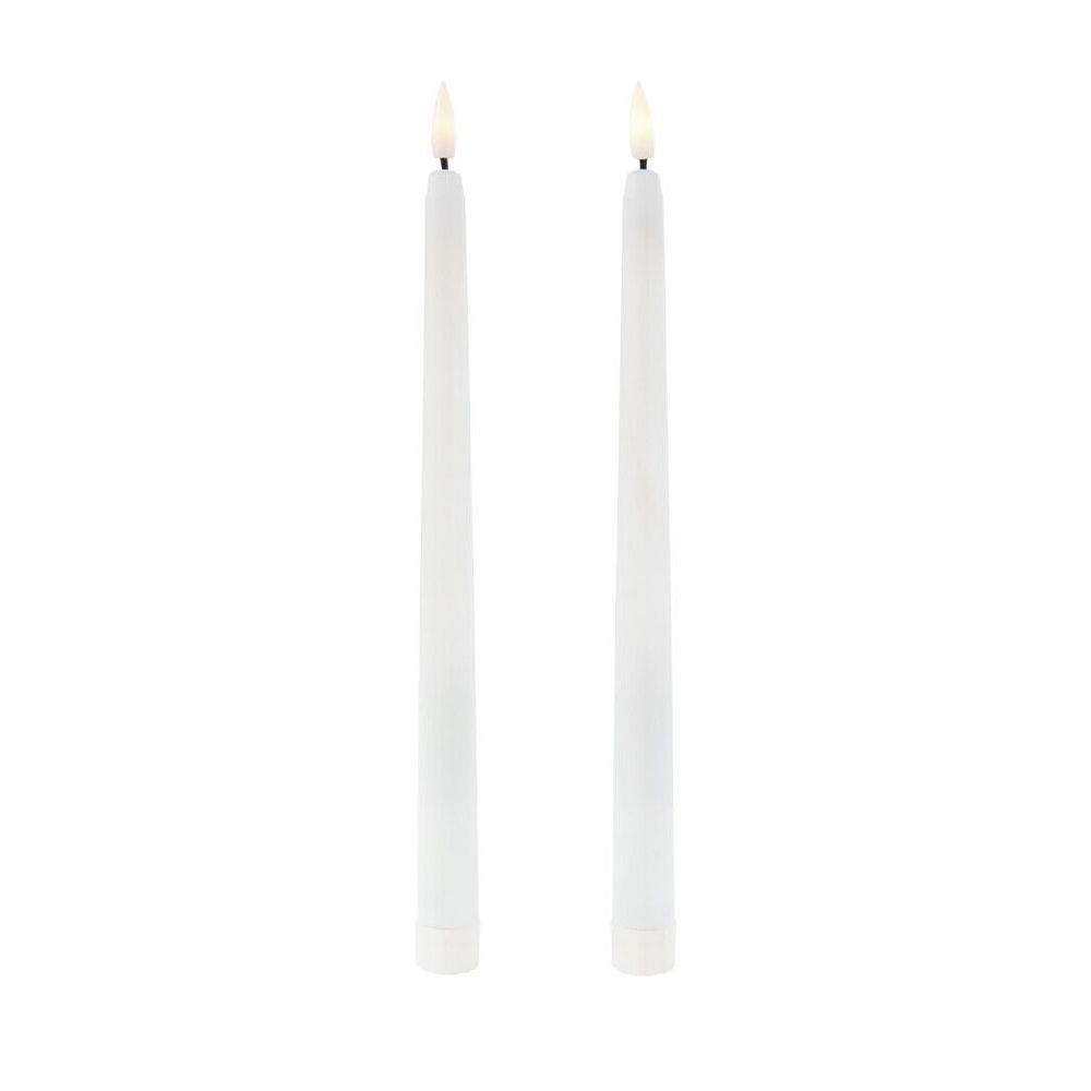 Airam LED-kronljus med timer 2 st.