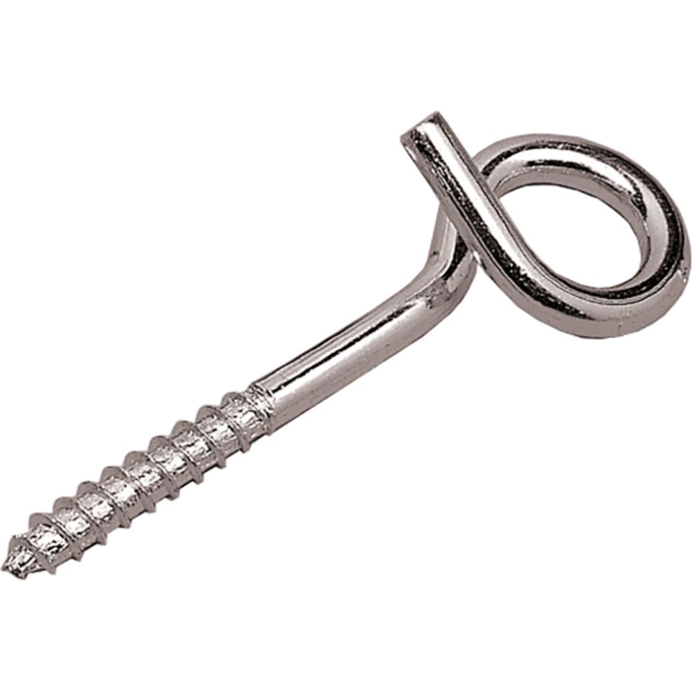 Pisla 537 förzinkad trapetskrok 120 x 8 mm 2 st.