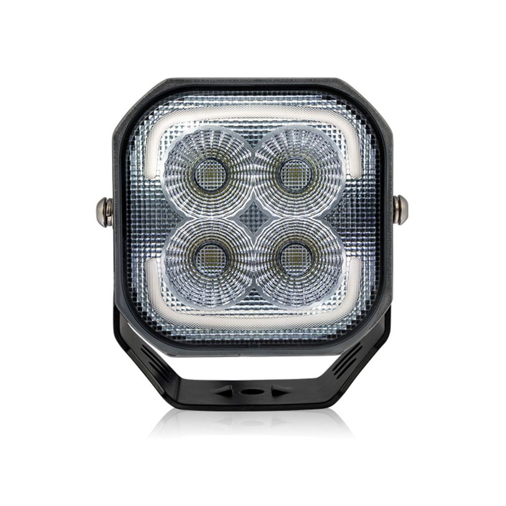 Bullpro Bully 6000 LED-arbetsbelysning 6990 lm 80 W fyrkantig 12–48 V R10/R148