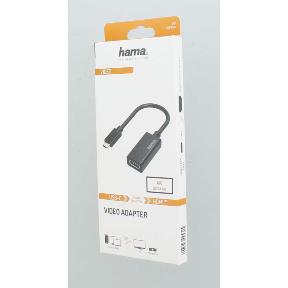 Hama Videoadapteri, USB-C uros / HDMI™ naaras, 4K