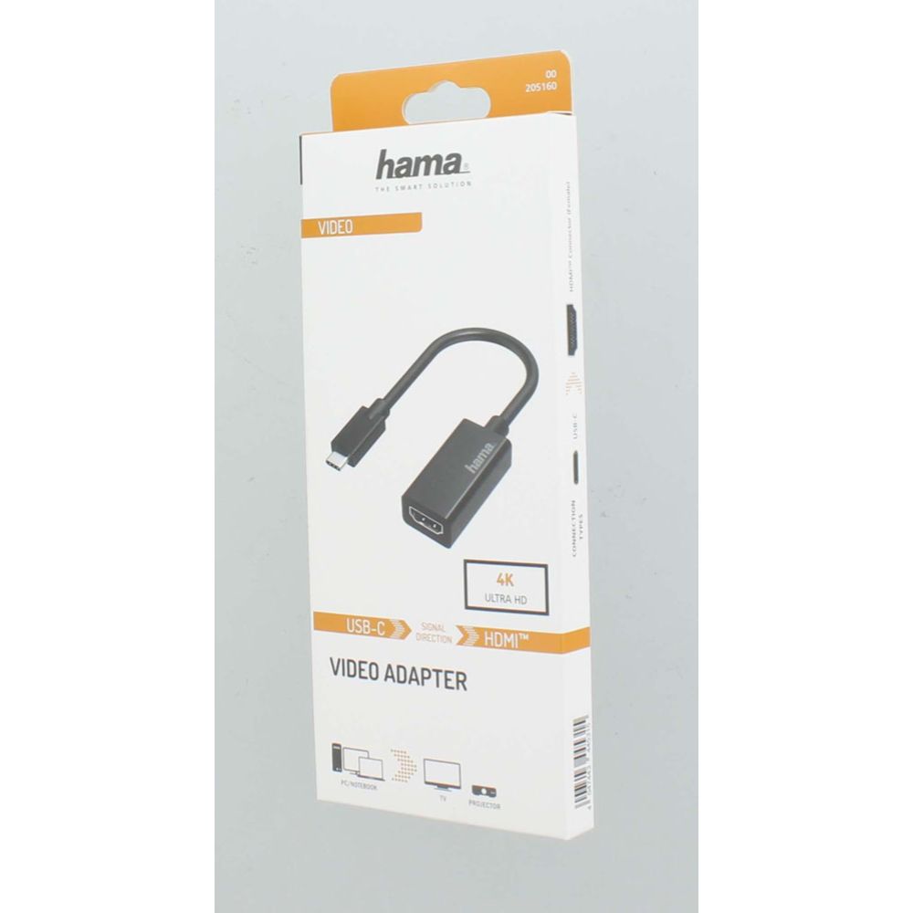 Hama Videoadapteri USB-C uros / HDMI naaras, 4K