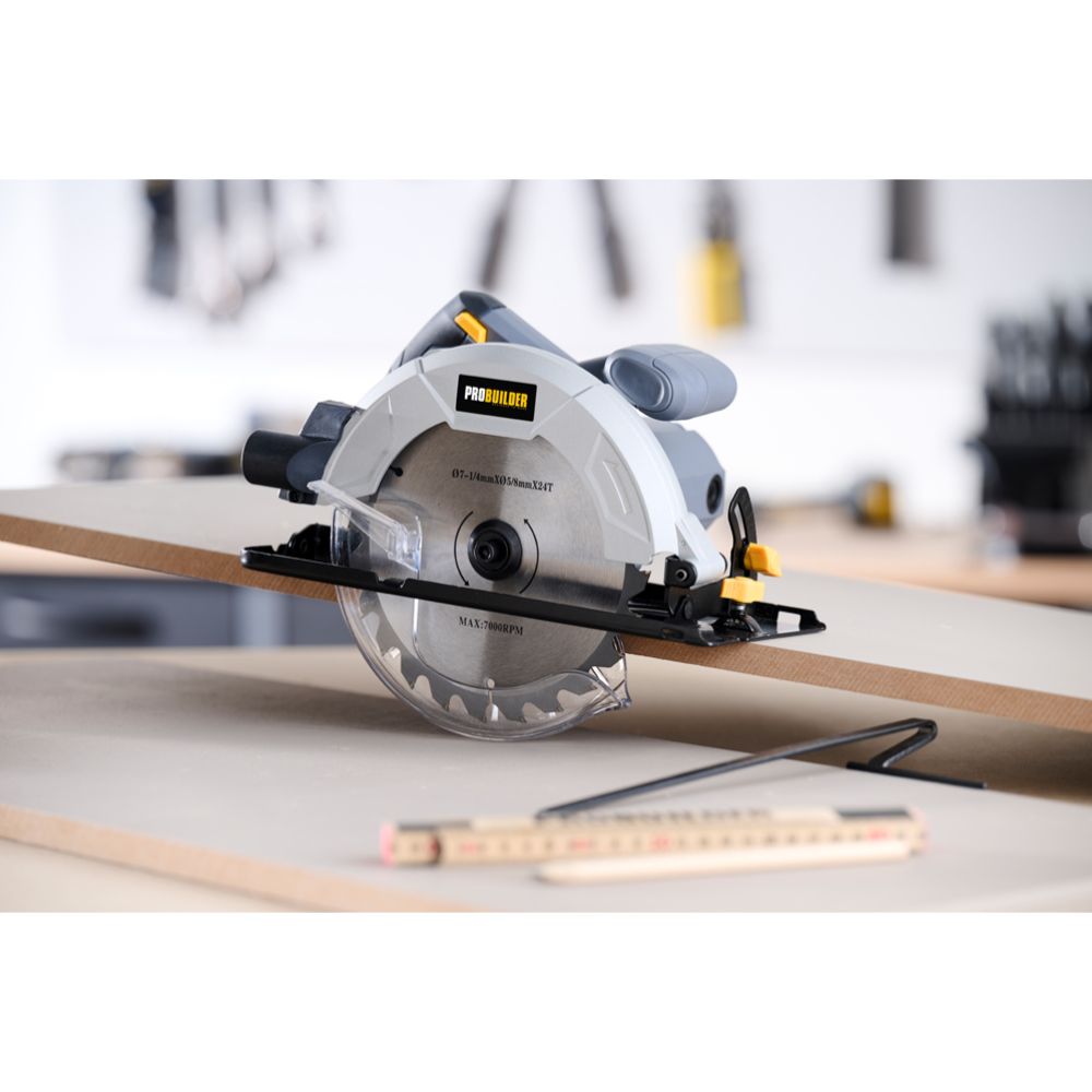 Probuilder cirkelsåg 185 mm 1200 W