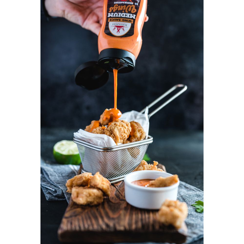 Poppamies Wing Sauce Medium siipikastike 340 g